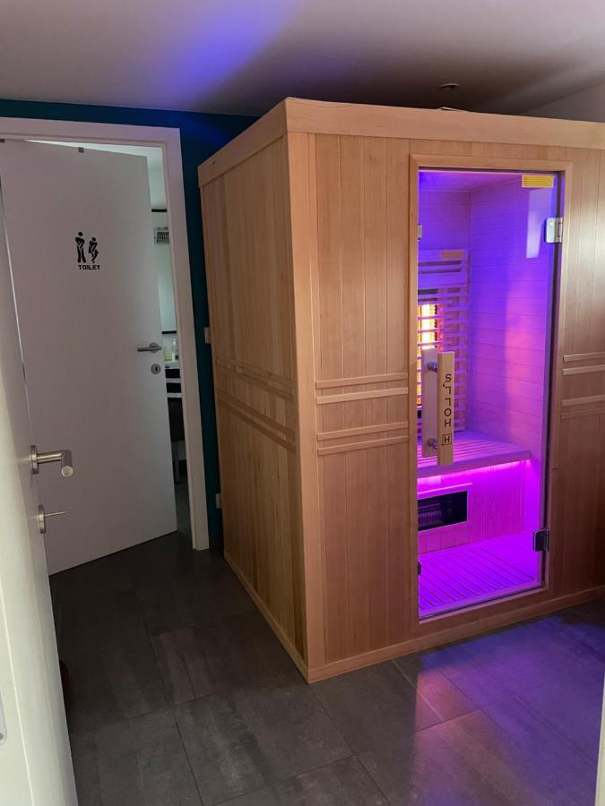 Loft Exceptionnel A Wepion Avec Jacuzzi Exterieur L Ete Et Cabine Infrarouge Exterior photo